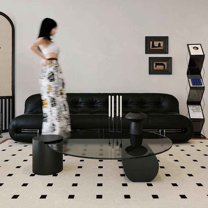

Designer Nordic Coffee Table Transparent Minimalist Unique Italian Coffee Table Aesthetic Living Room Meubles Home Furniture