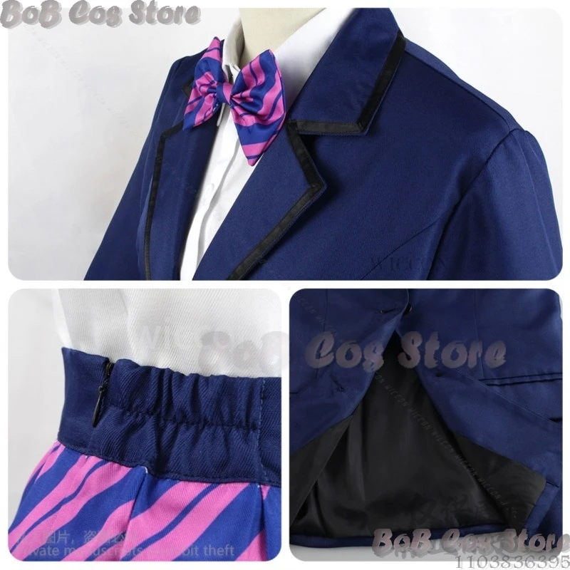 Anime Can't Communicate Komi Shoko Cosplay Japanese JK School Uniform Dress Coat Lolita Stocking Girls Woman Roleplay Customized