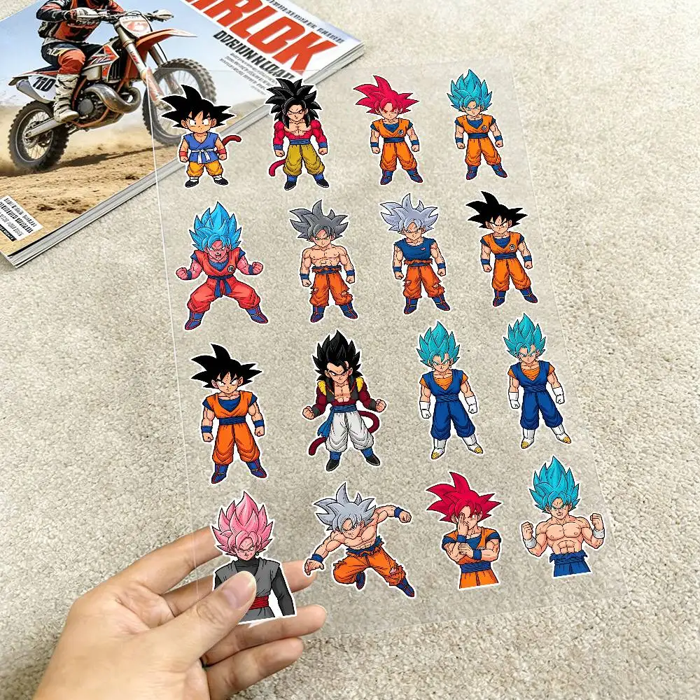 Anime Dragon Ball Aesthetic Graffiti Stickers Waterproof PVC Decals for Car Motorcycle Skateboard Helmet Notebook