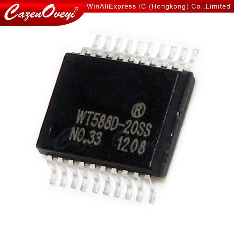 2pcs/lot WT588D-20SS WT5880-20SS SSOP-20