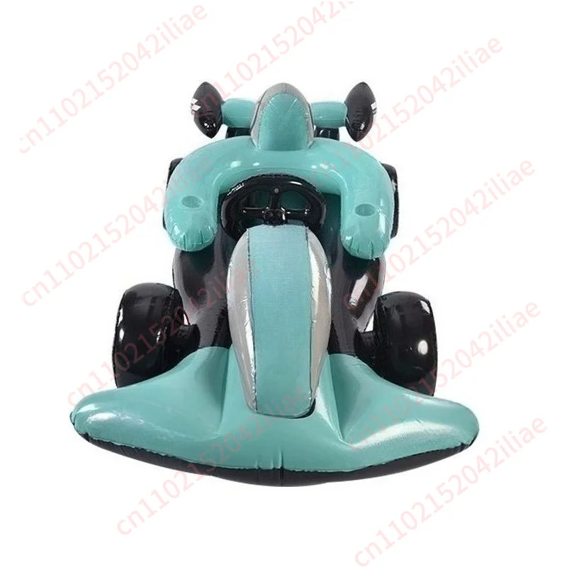 New Floating Row Advertising Water Model PVC Inflatable F1 Racing Car Floating Row Seat Toy L220 x W104 x H70 CM