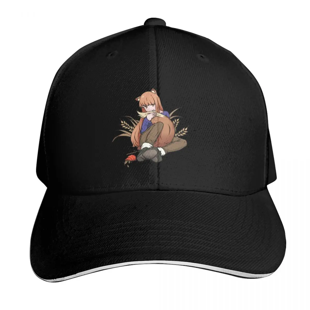 

Spice And Wolf Holo The Wise Wolf | Ookami To Koushinryou Anime Baseball Cap tactical cap Golf Hat sun hat Men's Women's