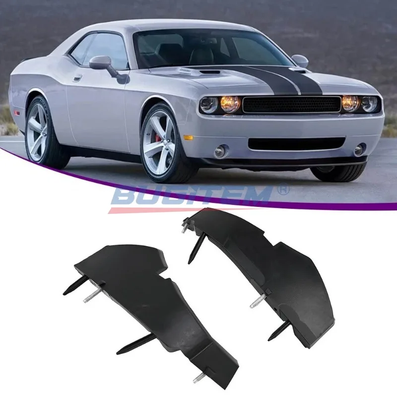 

1 Pair Front Fascia Bumper Support Brackets Cover Retainer For Dodge Challenger GT SRT R/T SXT 2015-2021 68375013AA 68375014AA