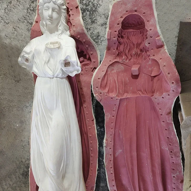 Angel Concrete Statue Molds Large Greek Goddess Sculpture Mold Concrete Molds for Garden Ornaments