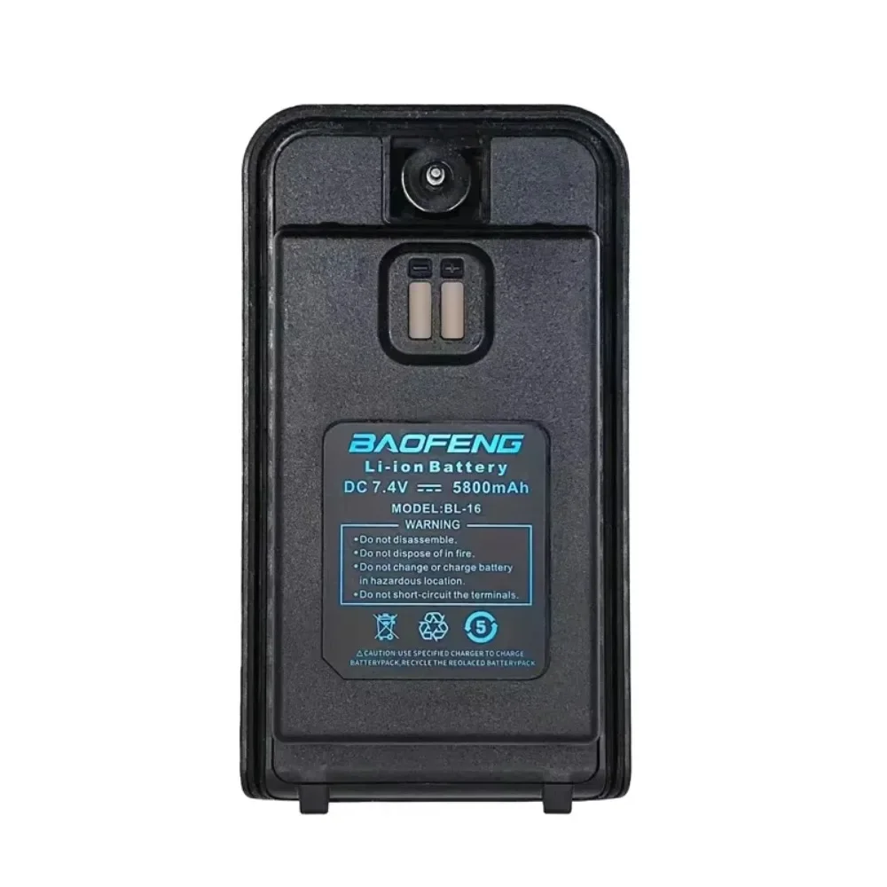 Универсальная батарея UV16 Pro Max 8800 мАч, 7,4 В, аккумуляторная батарея для рации Baofeng UV16 Max UV-16 MAX UV16 PRO V1 V2
