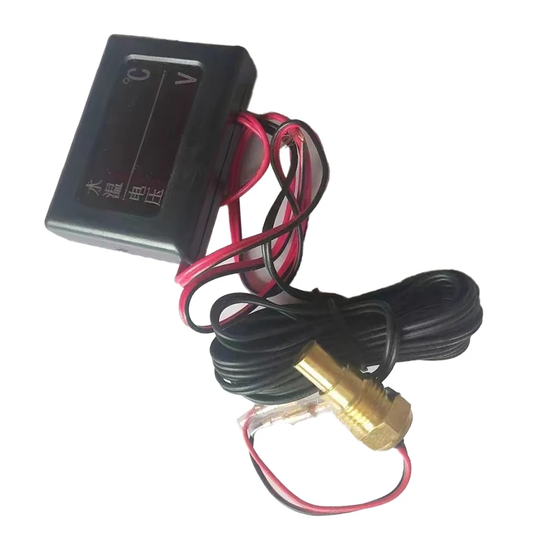 excavator accessories For Yangma 4TNV94 98 engine with wire electronic water temperature gauge temperature sensor alarm