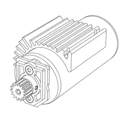 HYPER GO oryginalny zamiennik akcesoria części zamienne silnika B2852A 2852 4400KV do 1/14 bezszczotkowych ciężarówek RC, samochody H14BM