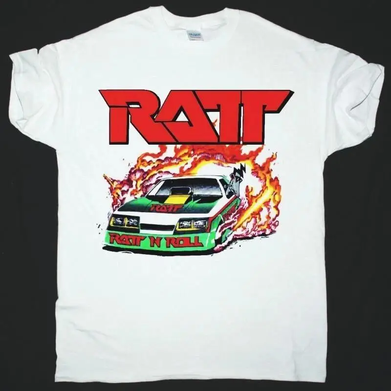 Ratt Dancing Undercover World Tour 1987 New White T Shirt Fans Size S 4XL