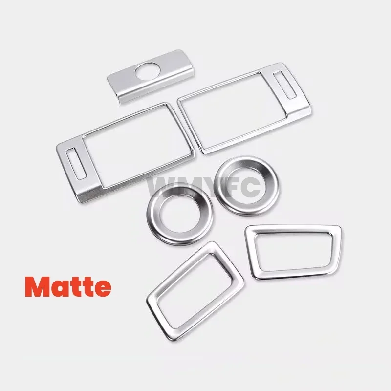 ABS хромированная приборная панель, передняя крышка вентиляционного отверстия для кондиционера, декоративная накладка для Honda Accord, 4-дверный седан 2014 2016 2017