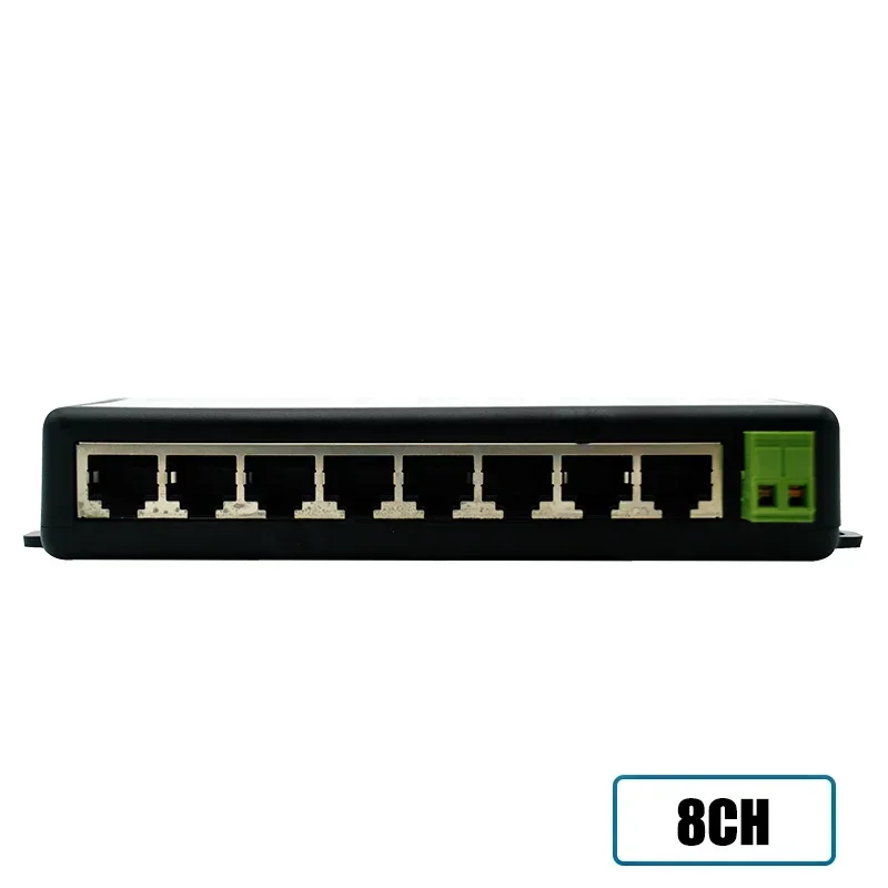 POE injector 4 ports 8 ports for CCTV network POE camera Ethernet power supply IEEE802.3af hot selling POE distributor