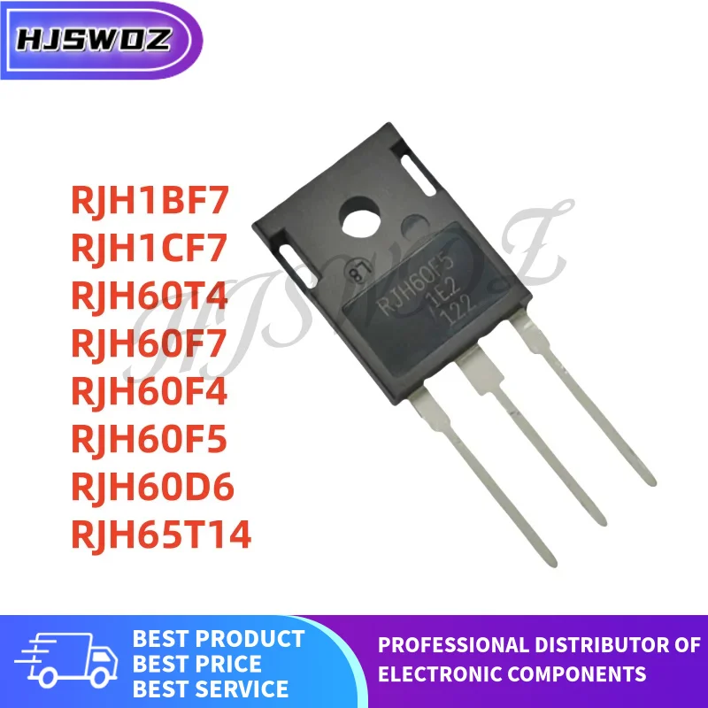 5 uds RJH1BF7 RJH1CF7 RJH60T4 RJH60F7 RJH60F4 RJH65T14 RJH60F5 RJH60D6 TO-247 Transistor nuevo en Stock