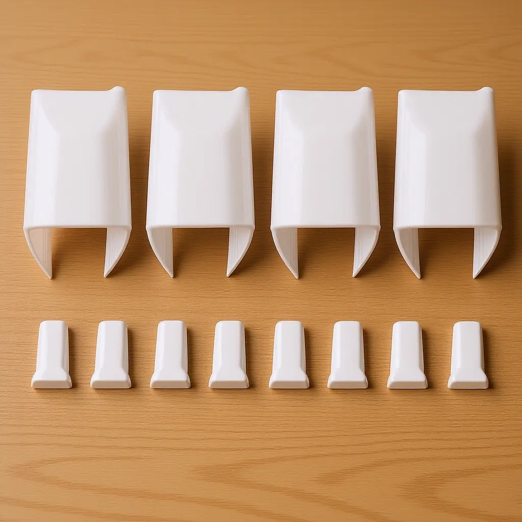 30Pcs Price Label Holders Sign Display Clips Reusable PVC Plastic Shelf Label Holder Transparent for Supermarket Price Tag