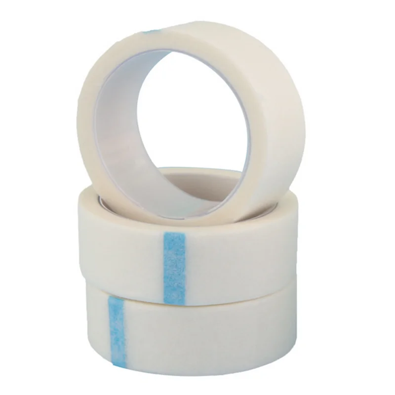 1/3/5Pcs Eyelash Extension Lint Free Eye Pads White Adhesive Micropore Tape Breathable Under Patch Non-woven Make Up Tools