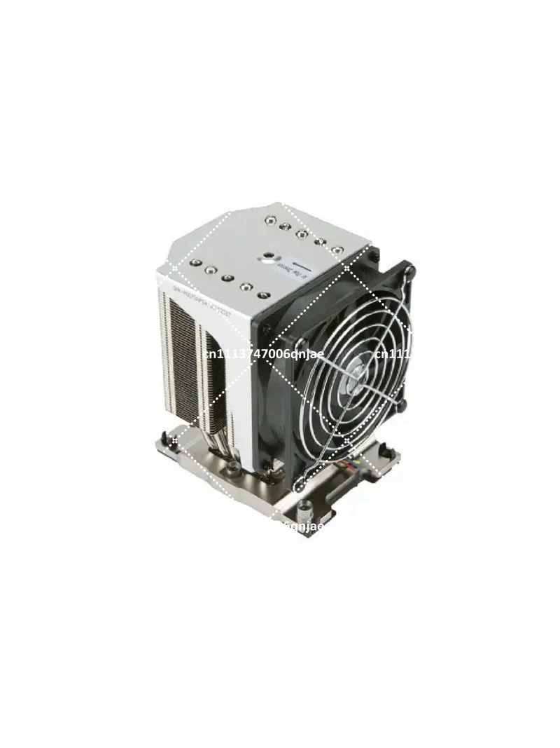 4U Server CPU Cooler 280W Air Cooling Comb Heatsink 5 Heat Pipes for LGA 3647 4-Pin PWM Fan
