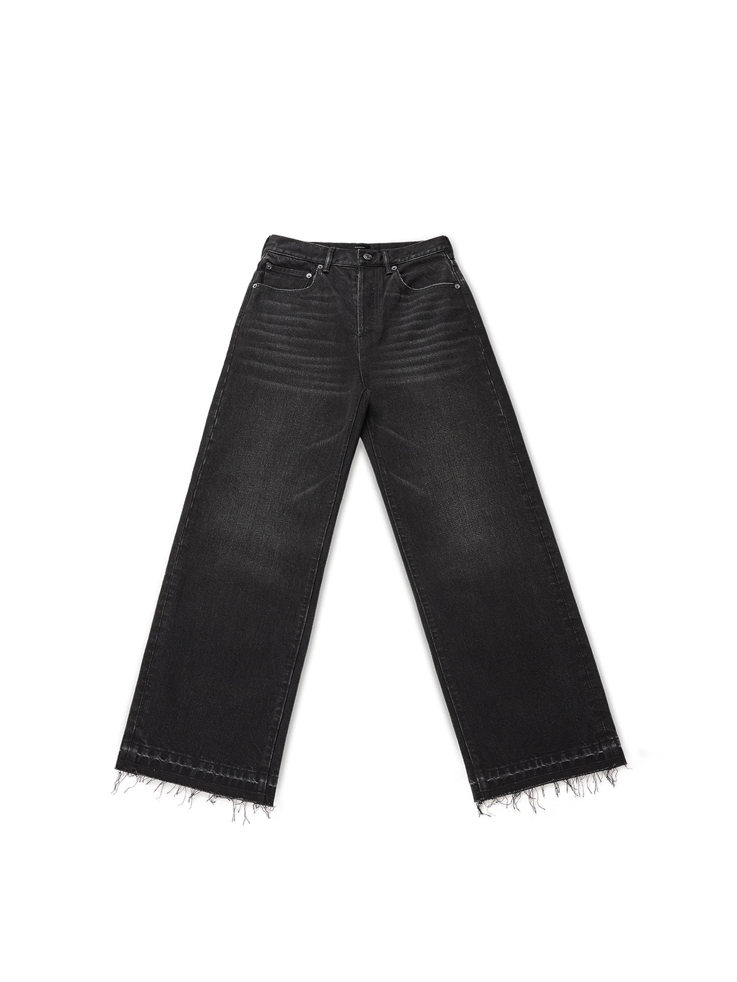 

Женские прямые джинсы Tfa Cleanfit с заниженной талией из смесового хлопка для зимнего сезона, повседневная одежда, черные