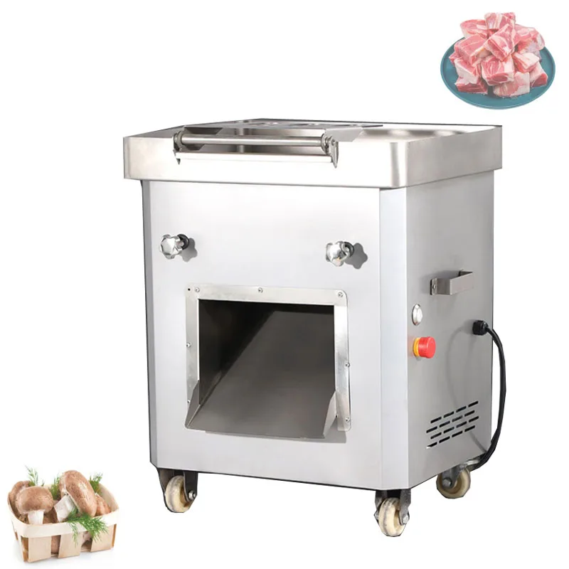 Commercial Automatic Vertical Meat Cutter Suitable For Pork Beef Fish Chicken Breast For Restaurant Canteen Meat Slicer