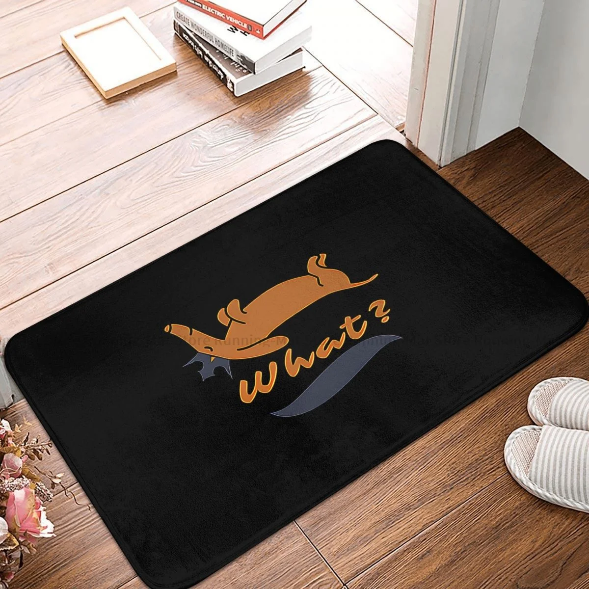 Dachshund Pet Dog Bath Non-Slip Carpet King Dog Relaxing Bedroom Mat Welcome Doormat Home Decoration Rug