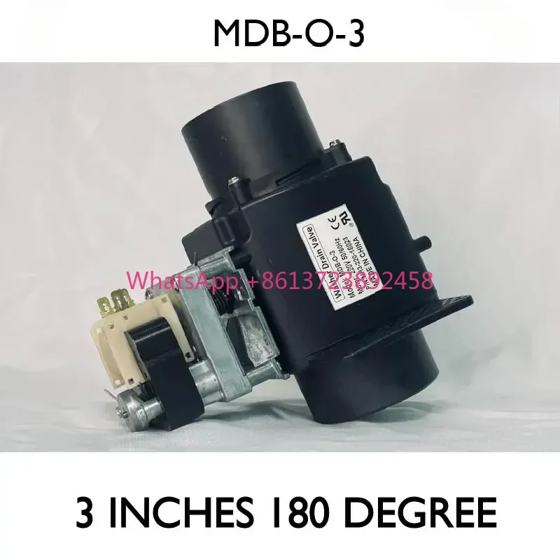 Сливной клапан 3 дюйма, 180 градусов, MDB-O-3, для стиральных машин Speed Queen, с функцией перелива, универсальный сливной клапан, насос, IPSO, UNIMA