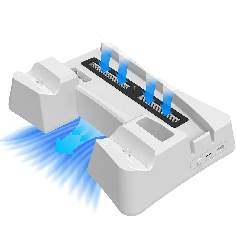 2022ใหม่ PS5แนวตั้ง Cooler พัดลมระบายความร้อนหูฟังผู้ถือรีโมทคอนโทรลสำหรับ Sony Playstation 5ดิจิตอล Edition