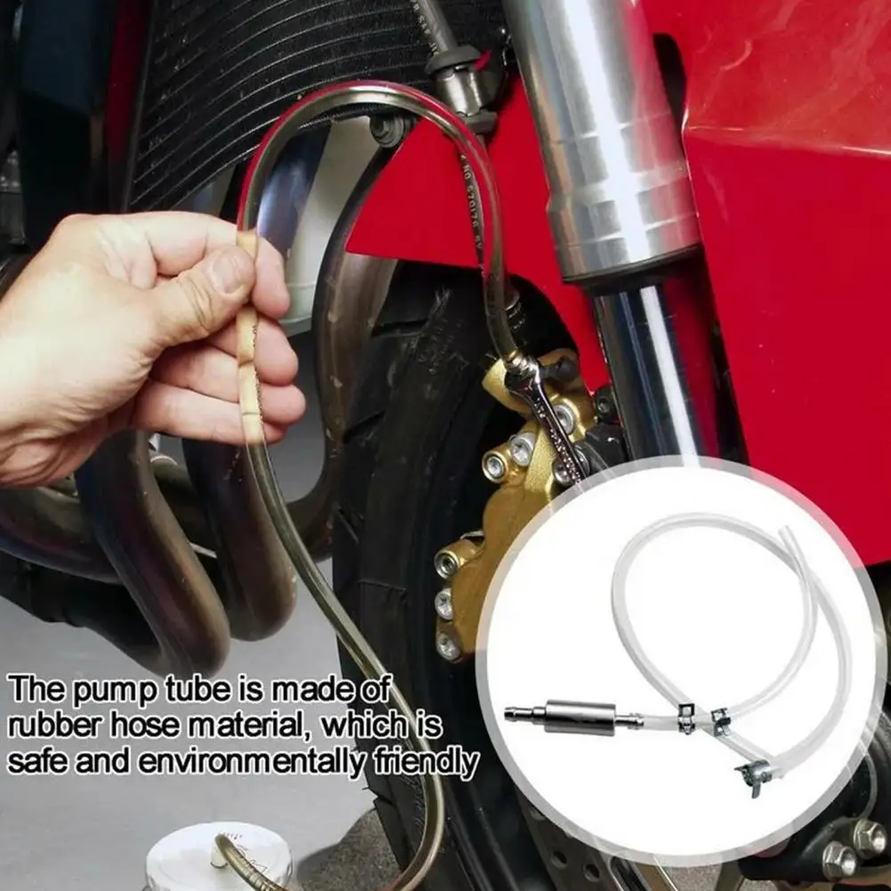 52cm Brake Bleeder Hose For Motorcycle Clutch Precision Check Valve Brake Bleeder Kit Motorcycle For Hydraulic System Bleeding