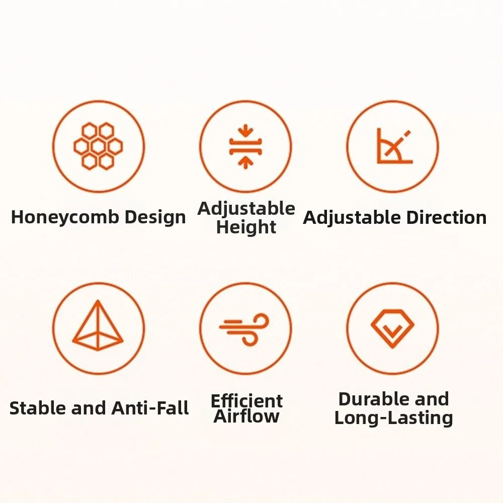 

Adjustable Air Conditioning Windshield No-drill Anti-direct Blowing Bathroom Heater Air Baffle Universal Fit Easy Cleaning