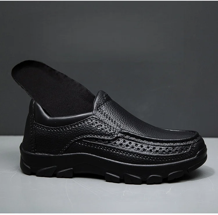 Kochschuhe für Herren, wasserdicht und ölbeständig, Küchenarbeitsschuhe, ultraleichte, rutschfeste EVA-Freizeitschuhe mit weicher Sohle für Herren, Gartenschuhe – Detail 3