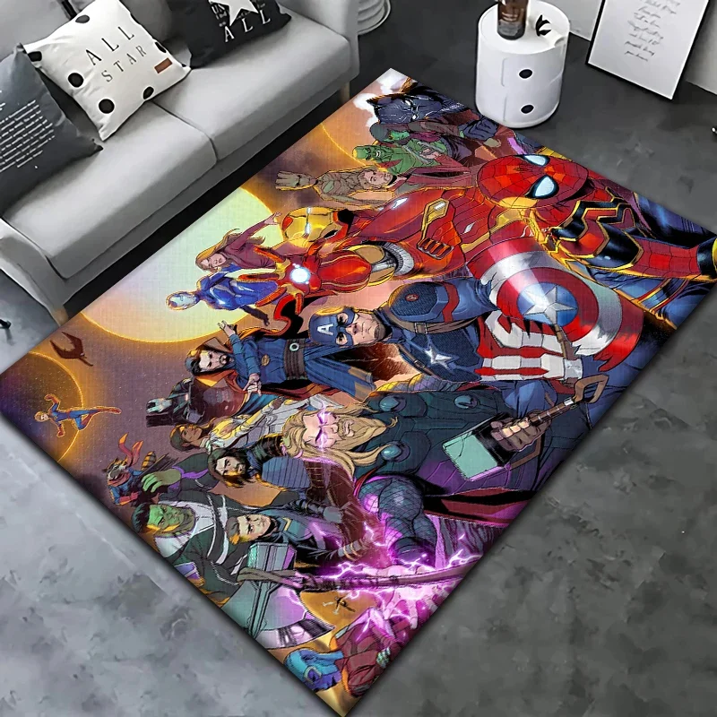 Marvel Carpet for children,Living room Bedroom floor mat Kitchen mat Child's Bedroom Mat,room decor，Children‘s Art.