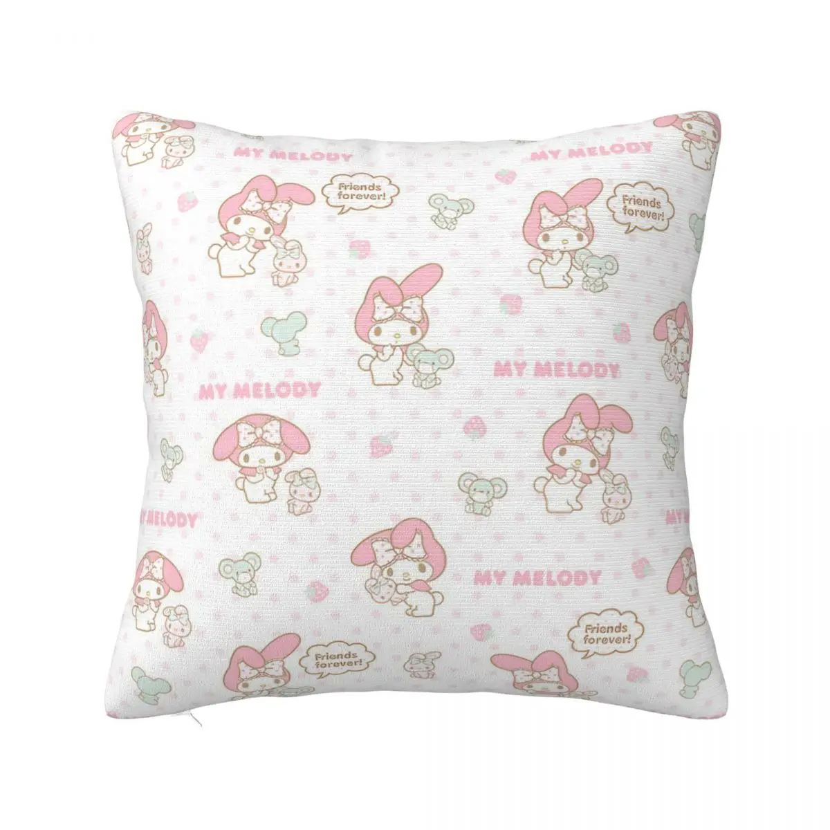 My Melody Pillowcase Merch Polyester Cushion Cover Decoration Throw Pillow Case Cover Seater Drop Shipping 45*45cm Multi-Size