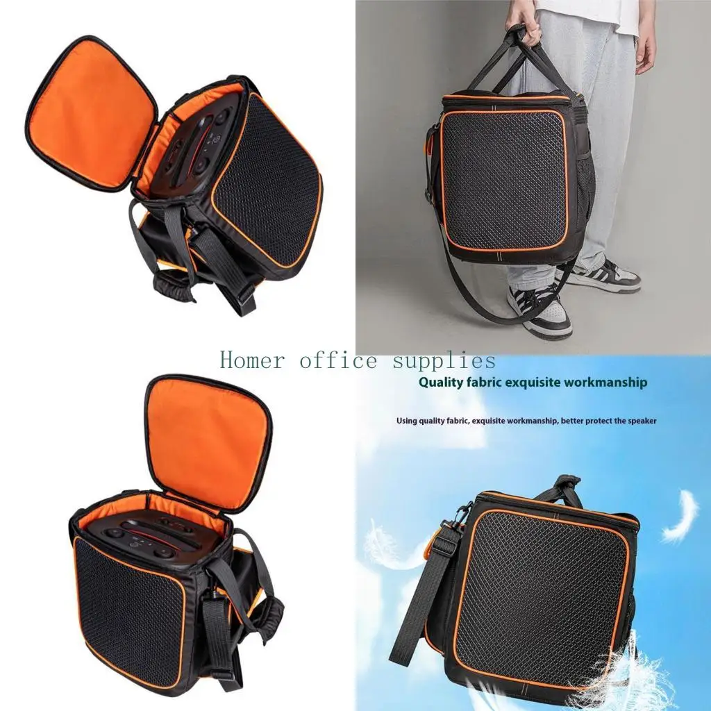 

K43B Weatherproof Portable Storage Bag With Reinforced Padding For Partybox2 Speaker Outdoor Sound System Accessories