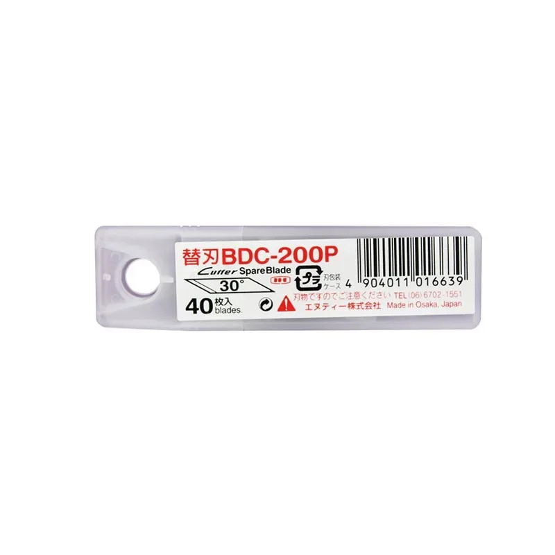 

Запасное лезвие для резака NT BDC-200P BDA-200P BDL-41P 10 шт./40 шт. 30 ° /35 ° /45 ° Сменные лезвия для ножа NT D-400P, D-400GP, D-1000P