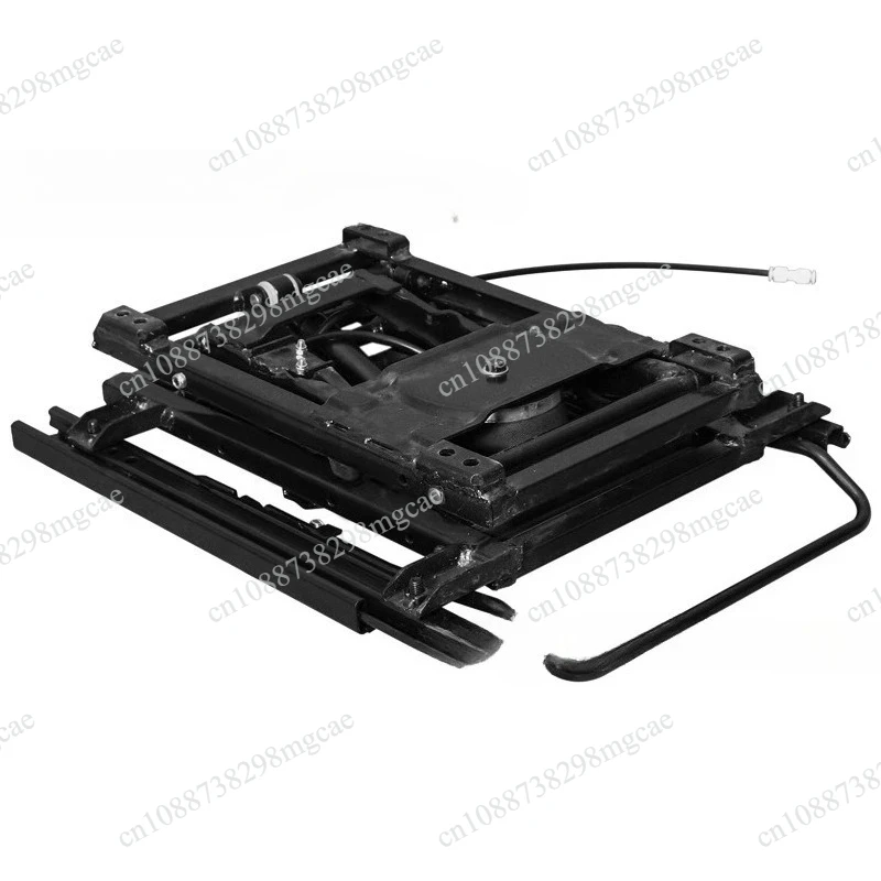 Heavy Duty Pneumatic Air Suspension Base for Truck Driver Seat, Black Bus Seat Replacement for Original Hydraulic Car Seat
