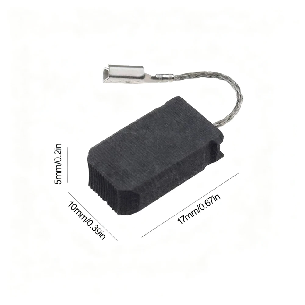 2pcs/set Carbon Brush 1607000V37 Replacement Parts For GWS 14-150 CI GWS 10-125 Power Tool Accessories