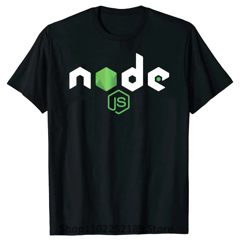 Nodejs Javascript Программист Футболка Мужчины Женщины Дети Узел Js Nodejs Javascript Программист Веб-разработчик Программирование узла