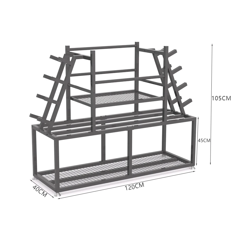 

Fitness Equipment Storage Rack Movable Yoga Mat Foam Shaft