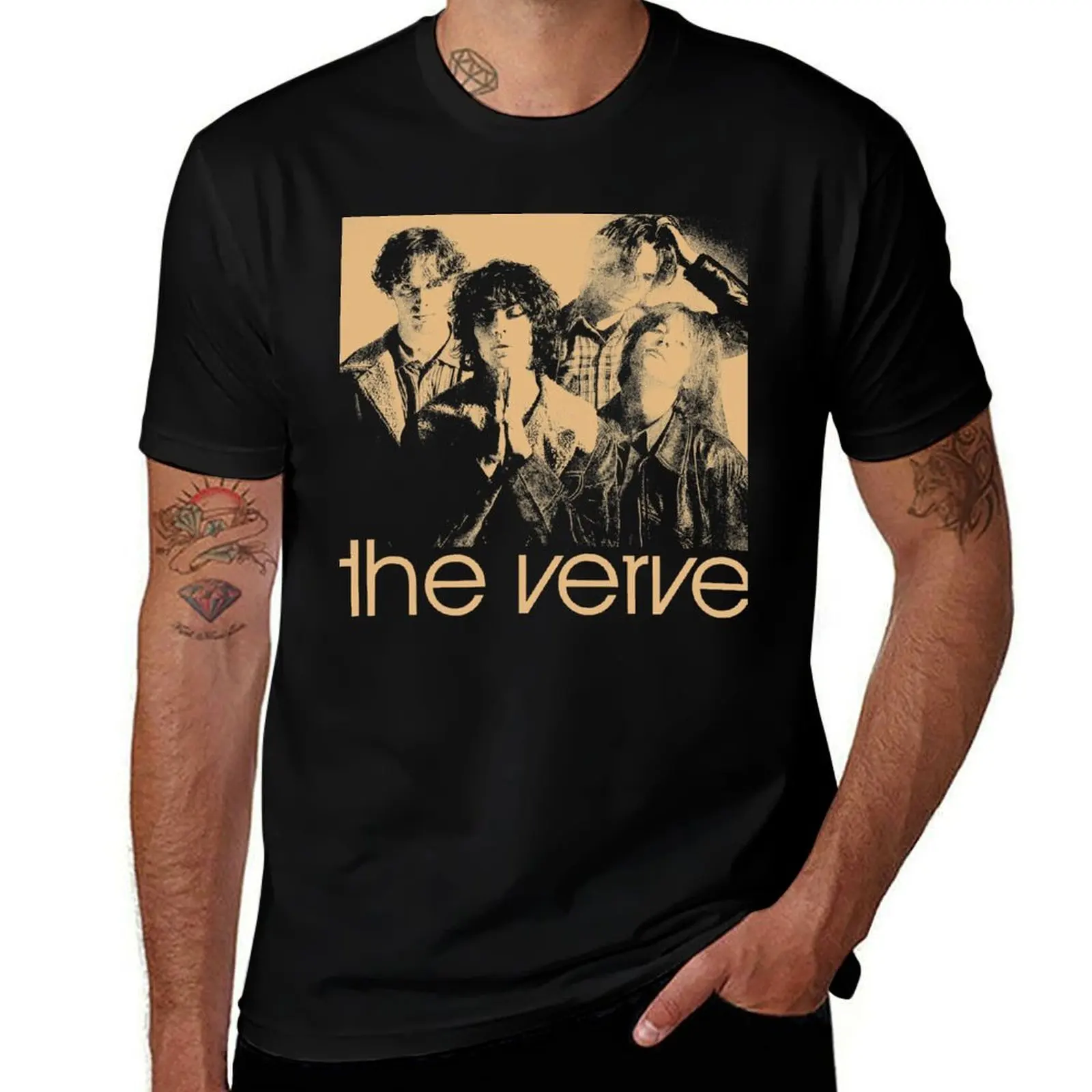 The Verve T-Shirt Ultra Soft Breathable Tee Top T-Shirt