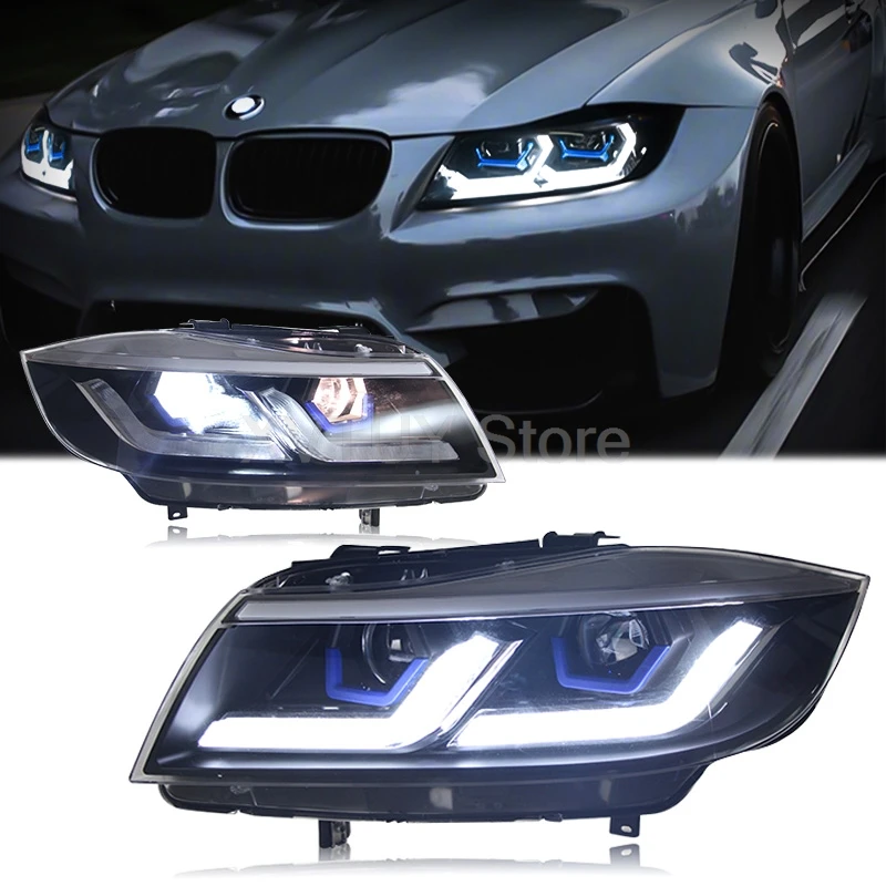 Car Headlights for BMW E90 Styling Head Lamp 2005-2012 LED DRL Assembly Running Light Dynamic Turn Signals Car Refit Accessories