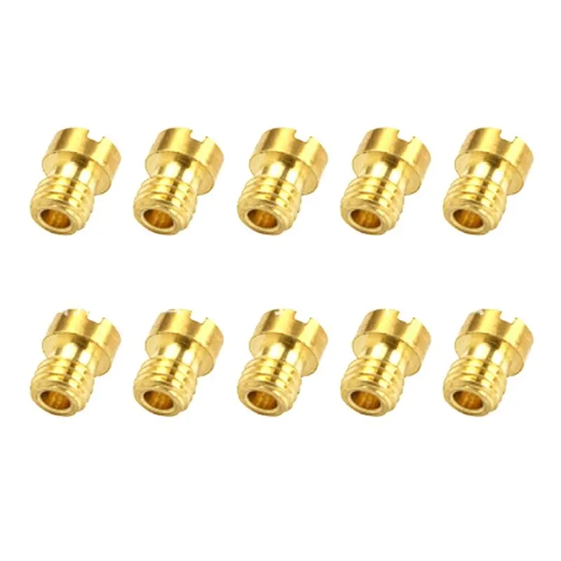 ABXN-30Pcs Carburetor Main Jet For Scooter Bucket PE24/26/27/30 Halma CG-125 Nib Carburetor Main Injector Nozzle