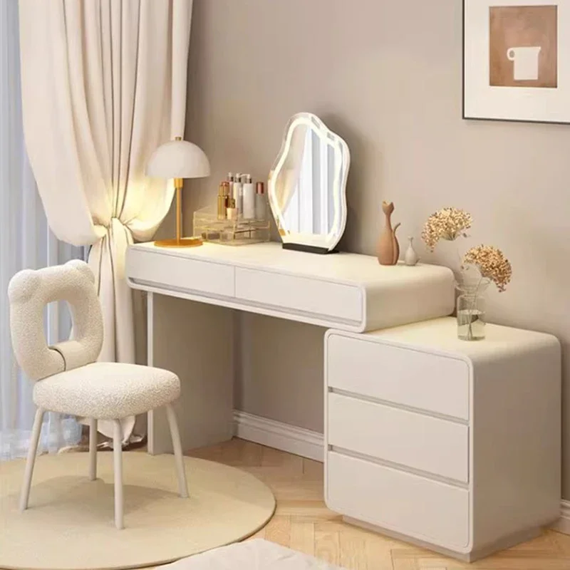 Modern No Mirror Dressing Table Study Women Storage Mobile Desk Dressing Table Living Room Organizer Penteadeira Furniture