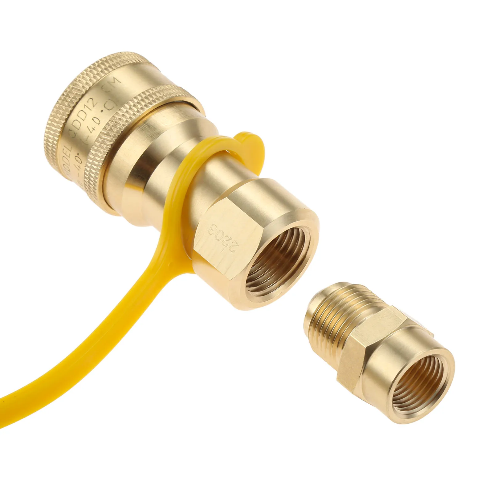 1Set 10FT Natural Gas Hose Regulator Kit Replacement for KitchenAid Grill Outdoor Heater Smoker Fire Pit Repair Parts view 2