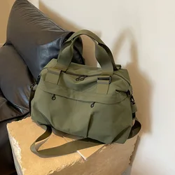 Sac à bandoulière en nylon japonais pour hommes, sacs de messager, style streetwear, école décontractée, initié au voyage, collège, adolescents