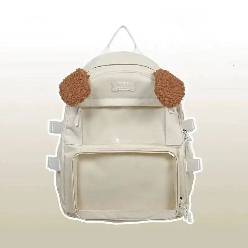 Fashion Sweet Y2k Aesthetic Kawaii Backpacks Casual Women Ins Rucksack Streetwear Trendy All Match Students Schoolbags