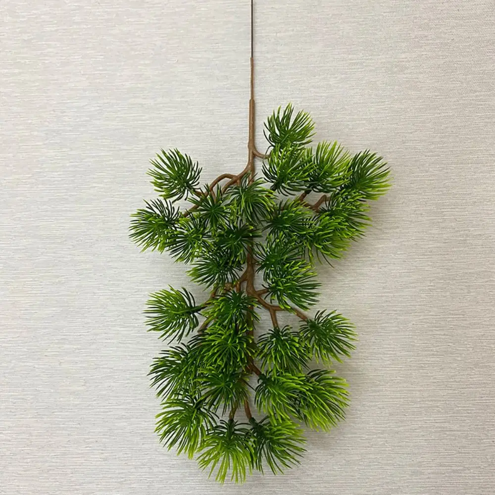 

Fake Plants Realistic Artificial Pine Green Branch Handmade Plastic Simulation Pine Branch Green Fake Pine Leaves Bedroom