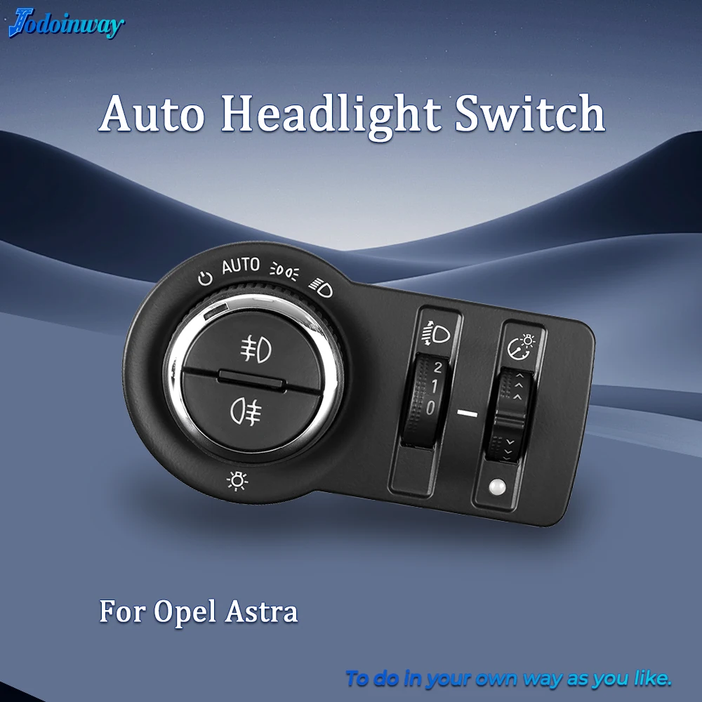 LED Headlight Switch Button Far light Control For Opel Karl 2019 Trax 2014 Astra J Spark 2019 Cavalier Modification Accessories