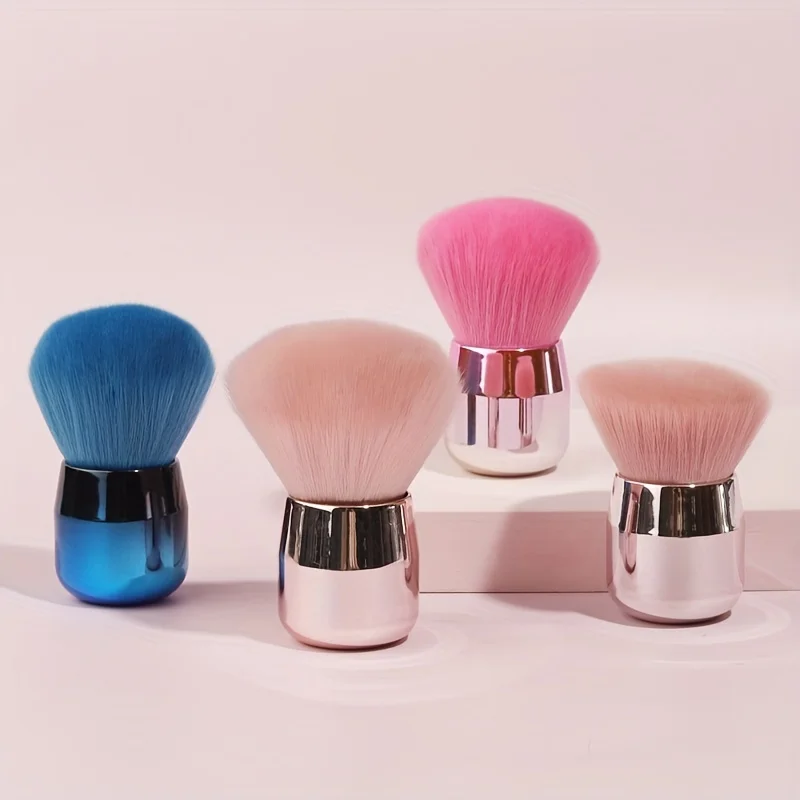 Single-Head Mushroom-Shaped Loose Powder Brush, Portable Blush Brush, Loose Powder Brush, Foundation Brush, Makeup Brush