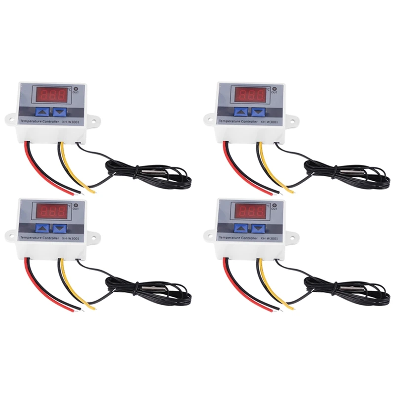 20X 220V Digital LED Temperature Controller 10A Thermostat Control Switch Probe New