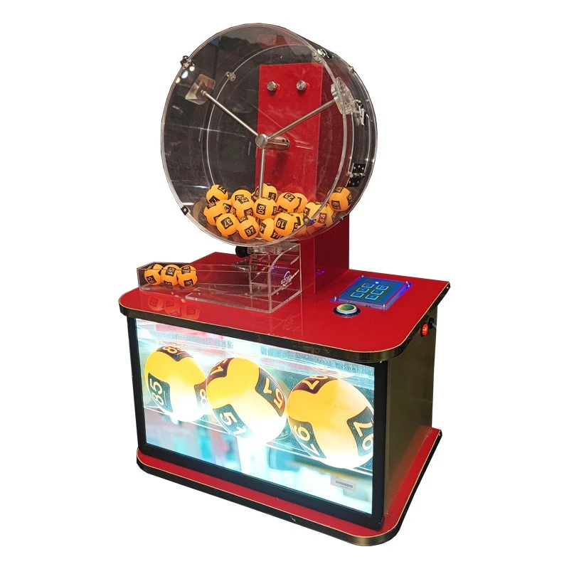 Equipped with high definition monitor, automatic marking machine 50-300 ball lottery machine