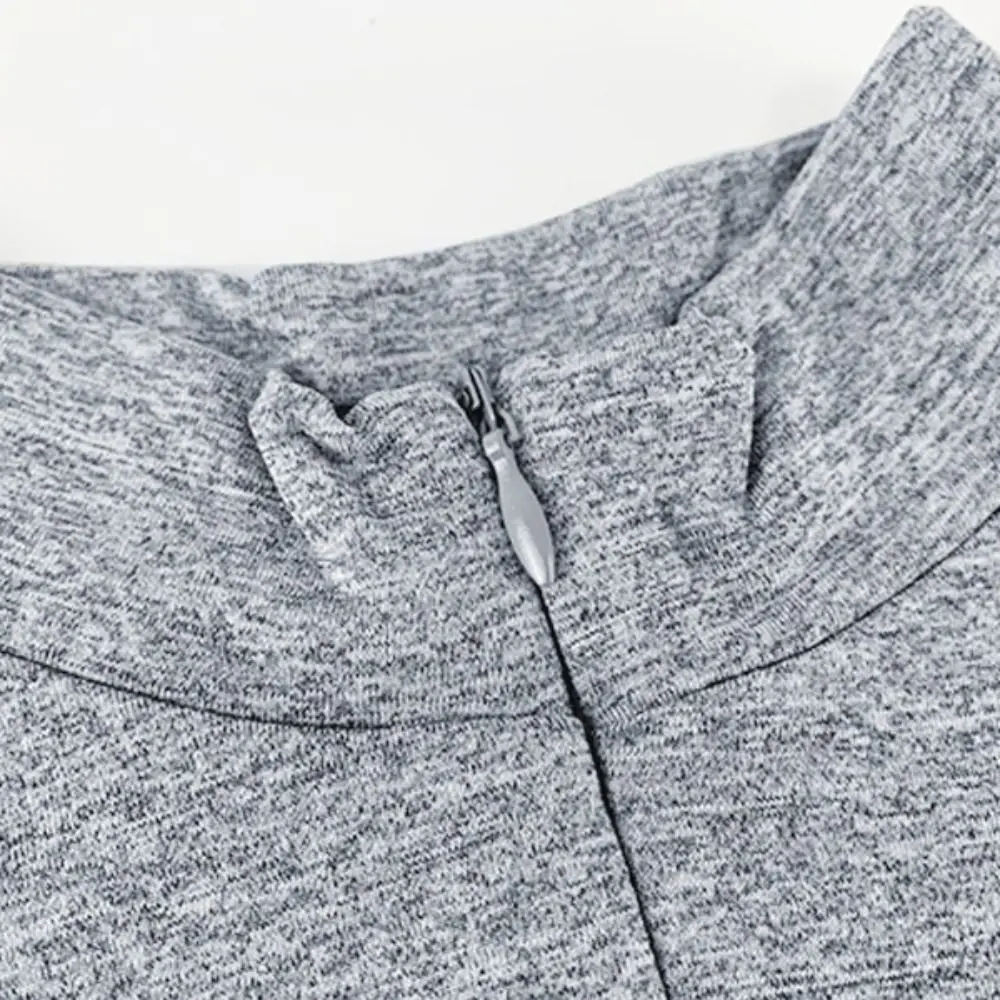 Trendy Underwear Slim Fit Shapewear Zipper Stand Collar Seamless Bodysuits Bottoming Shirt Long Sleeve Slimmer Body Shapers Gym