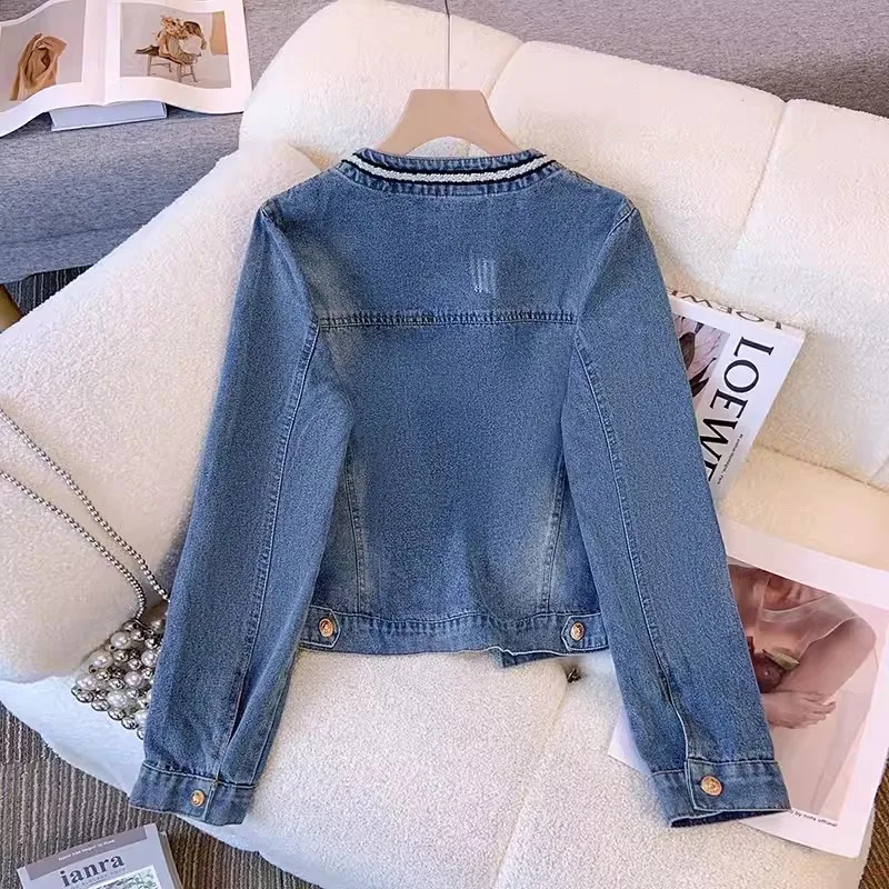 Loose Spring Autumn Cowboy Coat Woman New Denim For Women Fashion Streetwear Costs Outwear Clothes Female