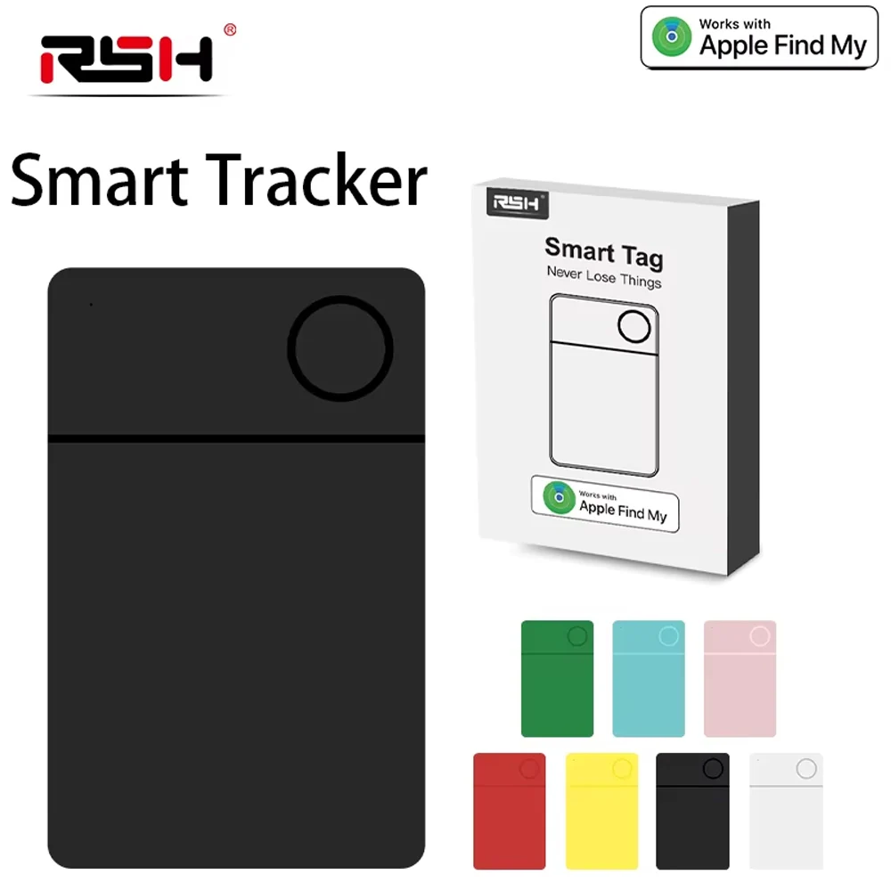 RSH Ultrathin Smart Tag Tracker Smart Card for Apple Find My APP Can Quickly Locate My Wallet Search for Luggage And Backpack