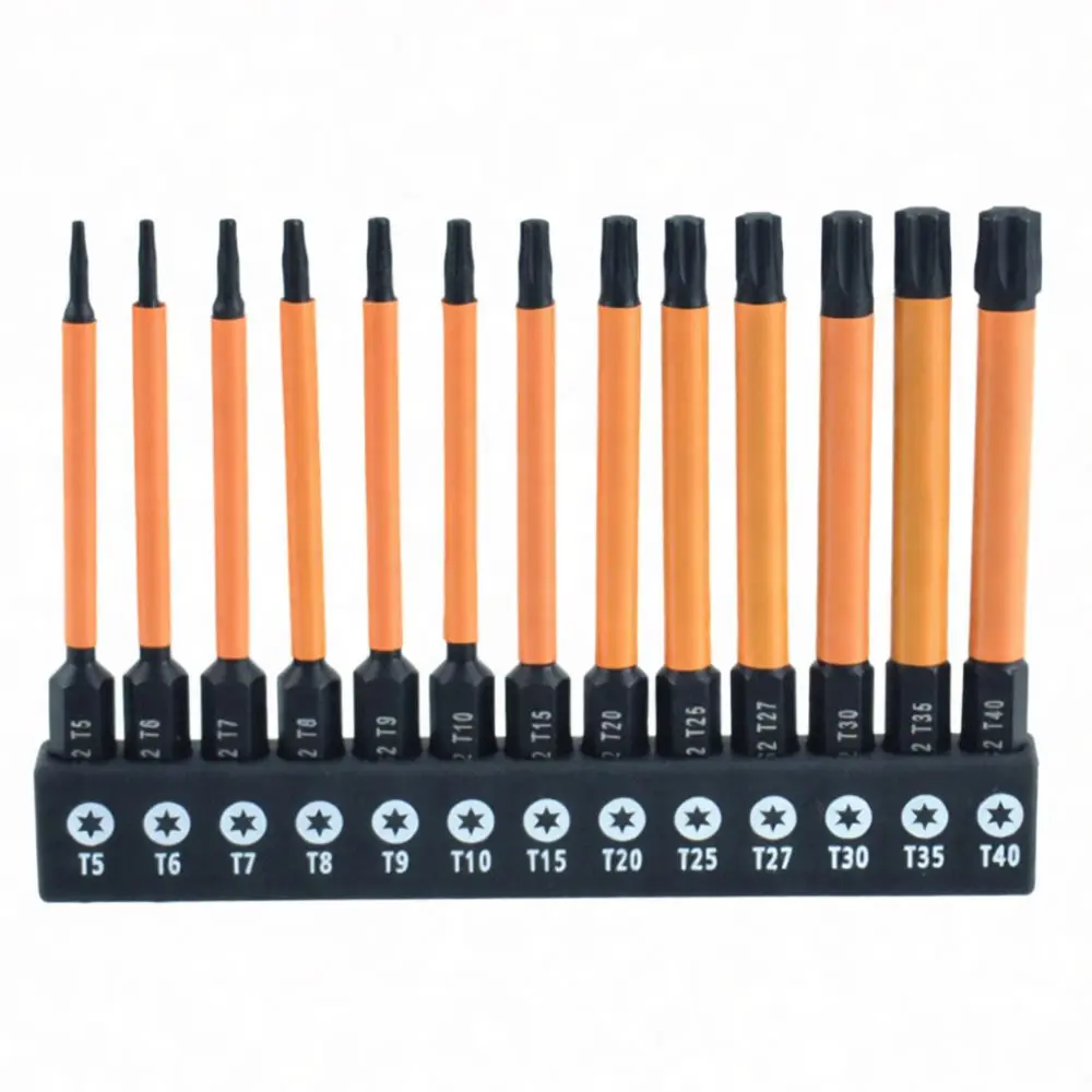 Universal S2 Alloy Steel Star Torx Bit Set Precision Screwdriver Tool For Mechanics Household Electronic Appliance